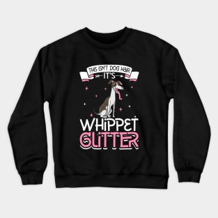 Whippet glitter Crewneck Sweatshirt